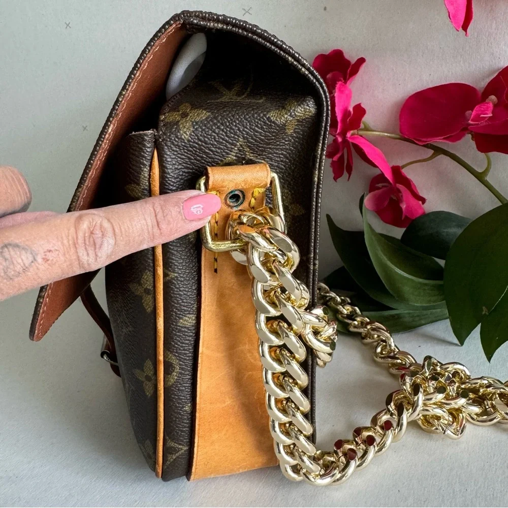 ❤️⚜️ Louis Vuitton Monogram Cartouchiere MM ⚜️❤️